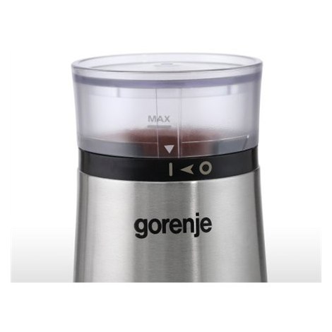 Gorenje | SMK150E | Coffee grinder | 150 W | Coffee beans capacity 60 g | Lid safety switch | Stainless steel - 2